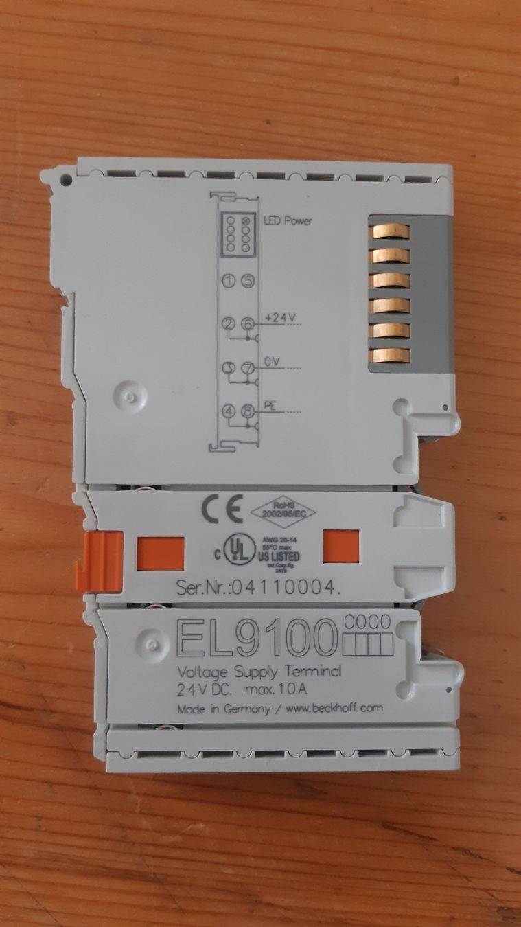 Beckhoff Elektronikbauteile: BECKHOFF EL9100 Voltage Supply Terminal 24V DC 10A – Neu (gemäss Beschreibung) aus Oey von Parkplatzbrocki 1
