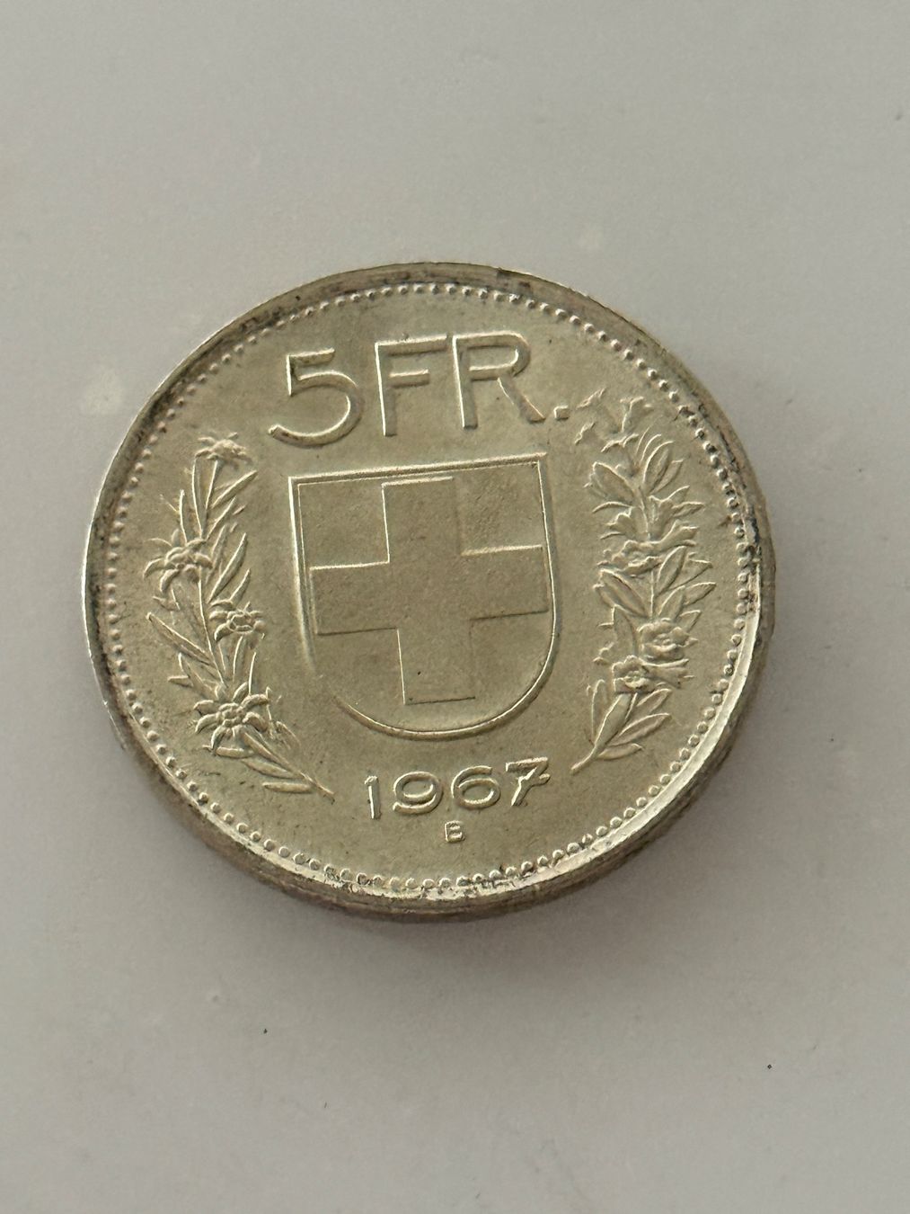 Toutes les monnaies: 5 Franken 1967  Silber – D'occasion à Wallisellen par SWISS_SILVER1