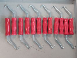 12x Bindeapparat mit Holzgriff