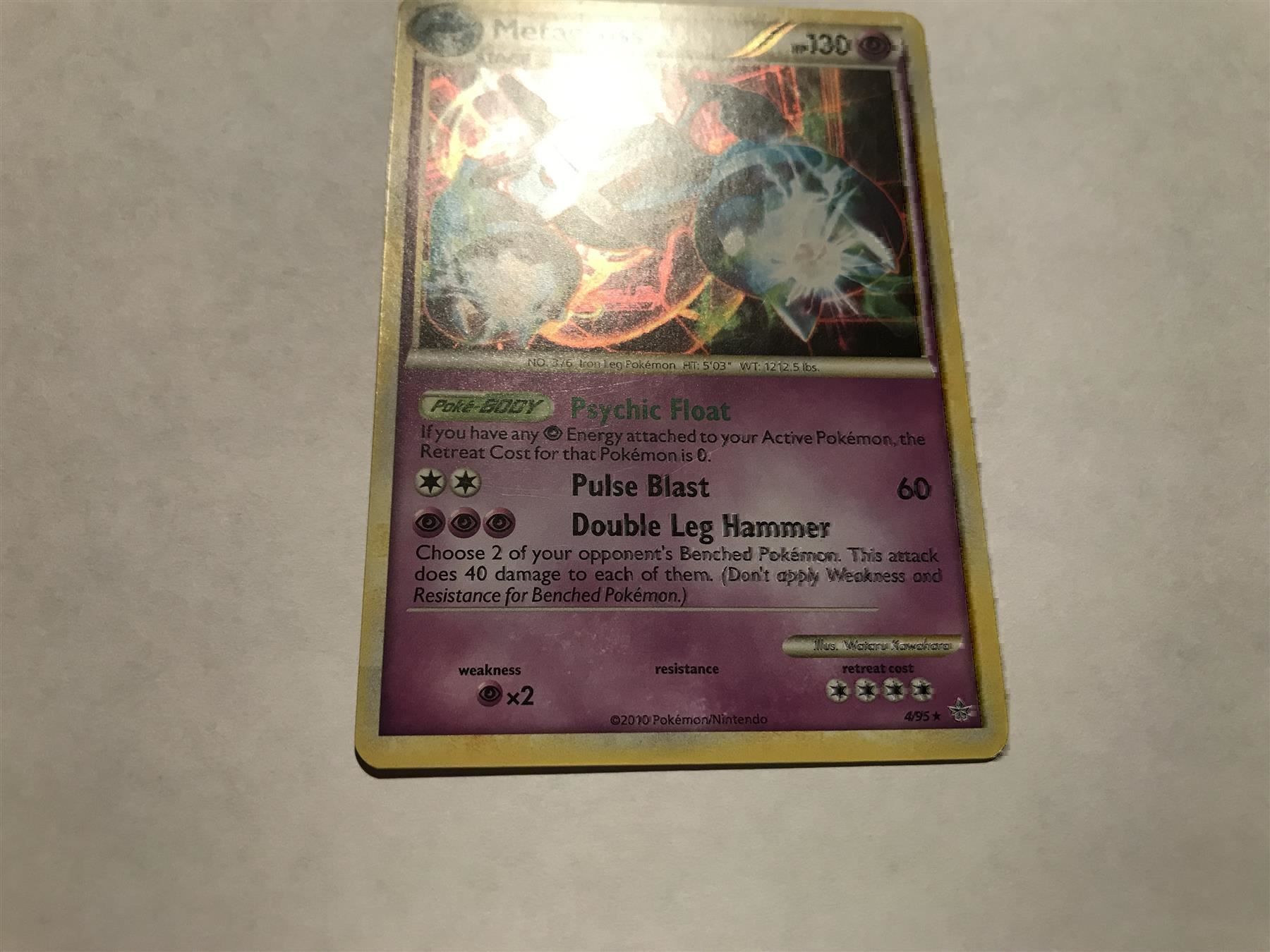 Pokémon Carte collezionabili: Metagross holo Ice Cracked – Nuovo (secondo la descrizione) da Hagendorn venduto da Pokecollectorch 2