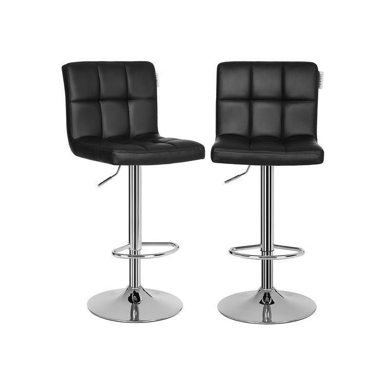 Hocker: Barhocker 2er Set mit Lehne robust weiss 115 cm SARAH – Gebraucht aus Lachen SZ von MAMORU-MOEBEL