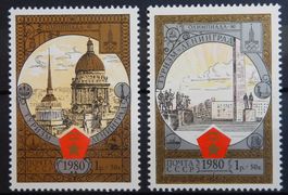 Russland CCCP Kat. 4940-4941 ** 1980