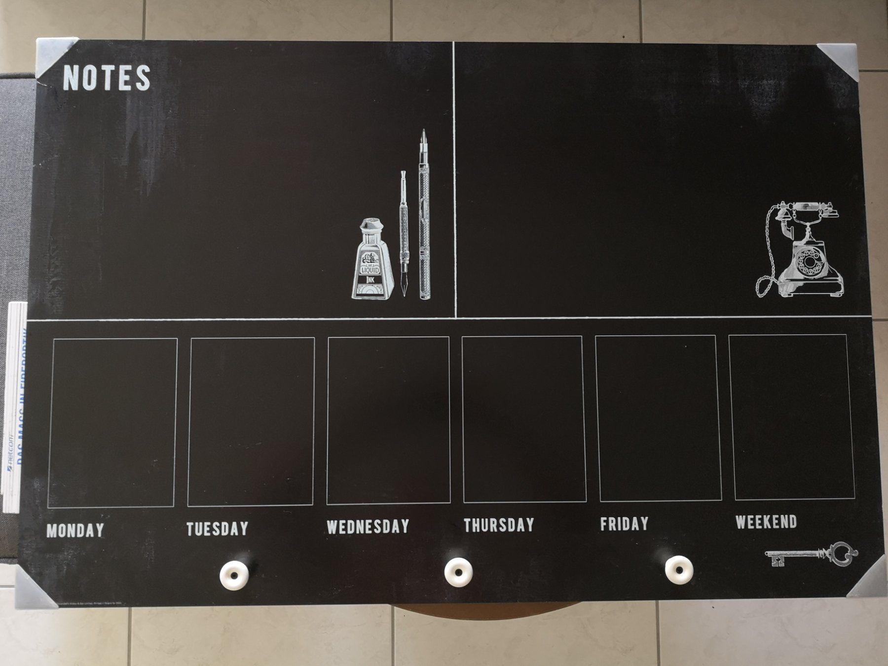 Calendari: Ikea Wochenplaner Kreidetafel – Usato da Breitenbach venduto da ueberflieger90