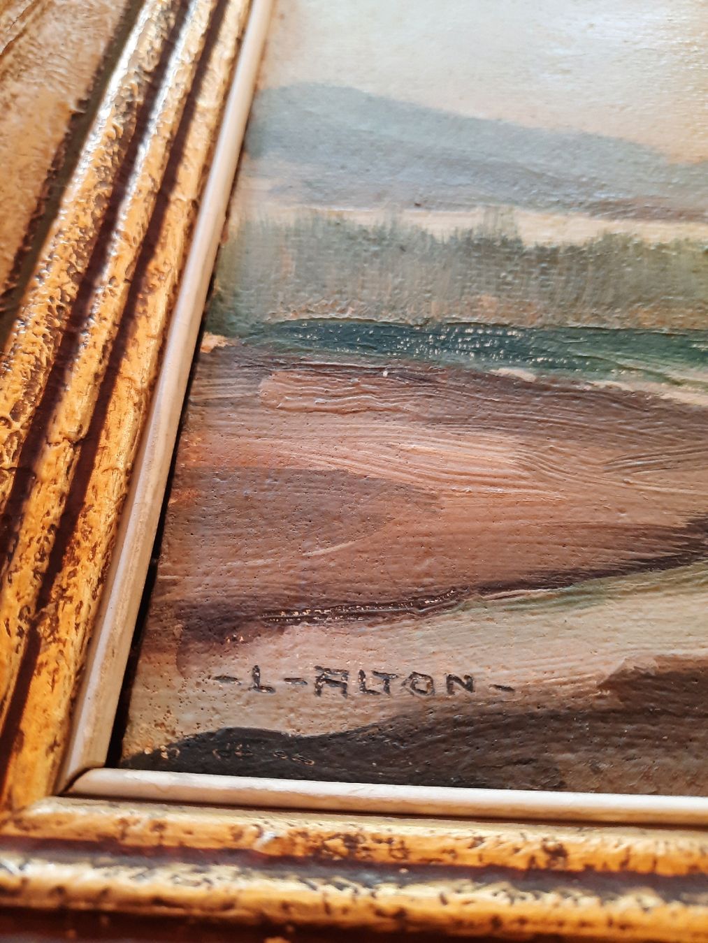 Dipinti: -L-ALTON,  stimmungsvolles Oelbild – Usato da Busswil BE venduto da balu37 3