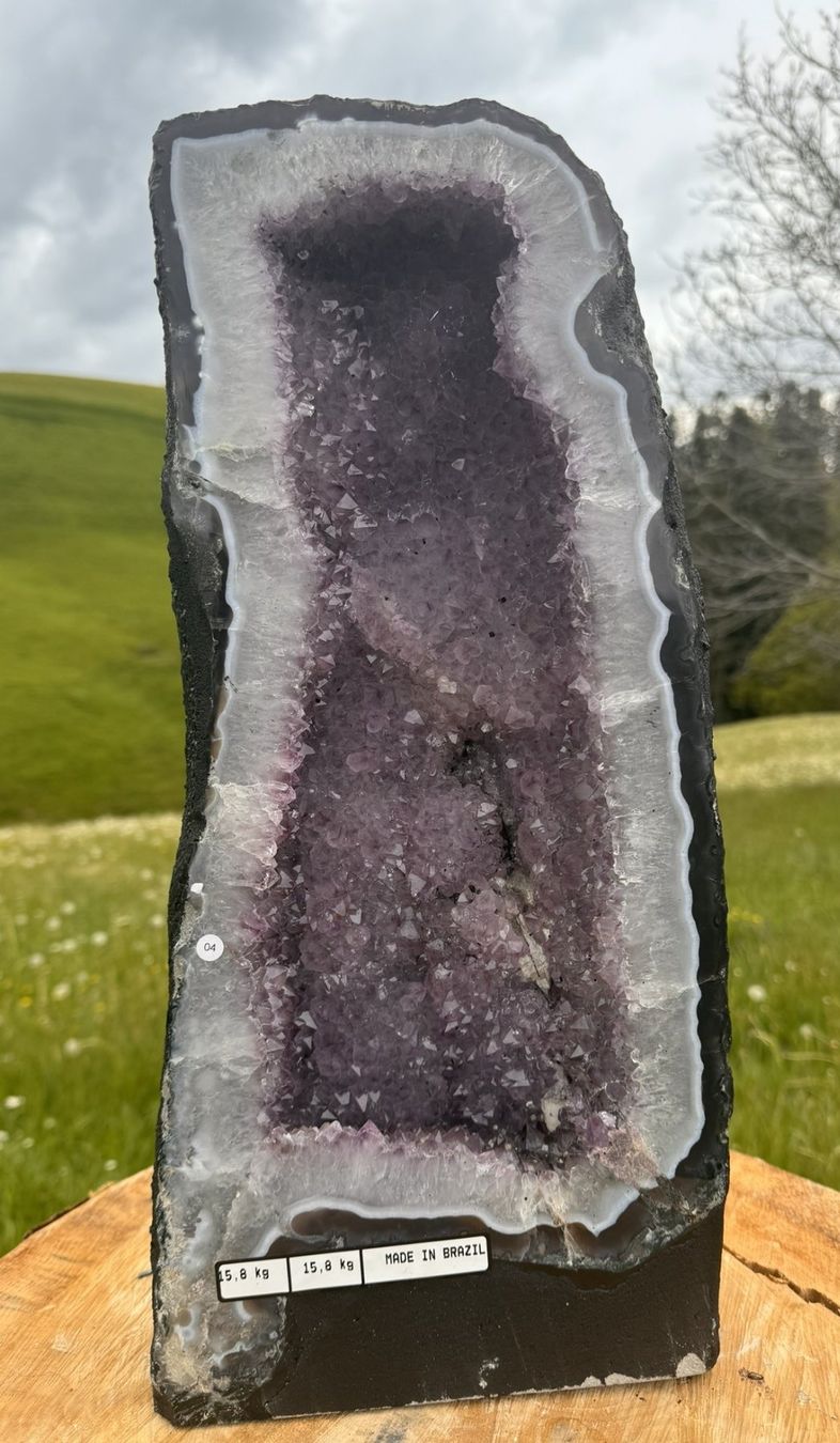 Mineralien & Heilsteine: Exquisite Amethystdruse aus Brasilien – Neu (gemäss Beschreibung) aus Rheineck von  4