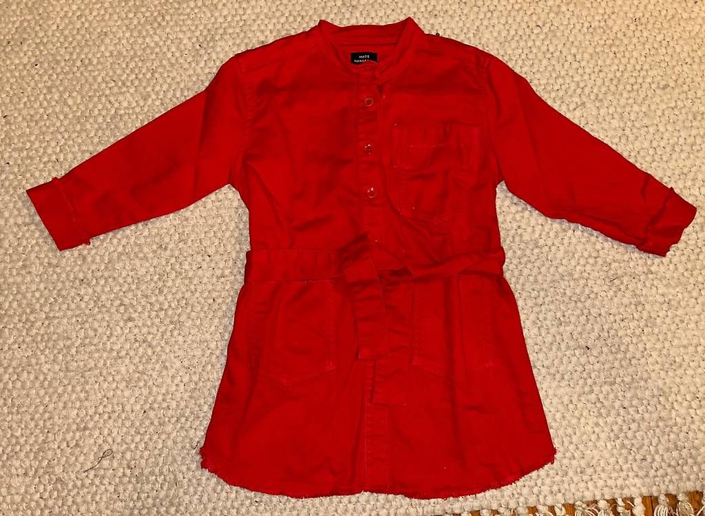 Vestiti: Kleid Denim Rot - Mads Norgaard – Usato da Emmen venduto da Blackbirdsound