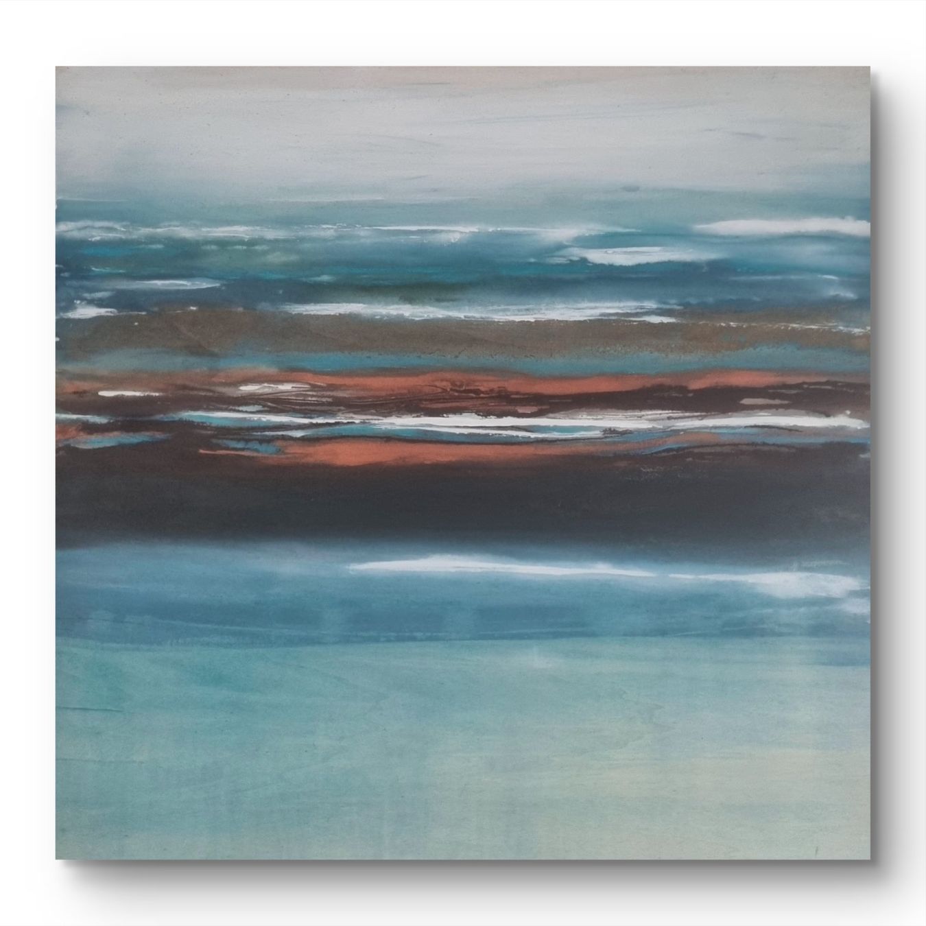 Gemälde: Originales abstraktes Bild 80x80x3cm – Neu (gemäss Beschreibung) aus Urdorf von Contra8 1
