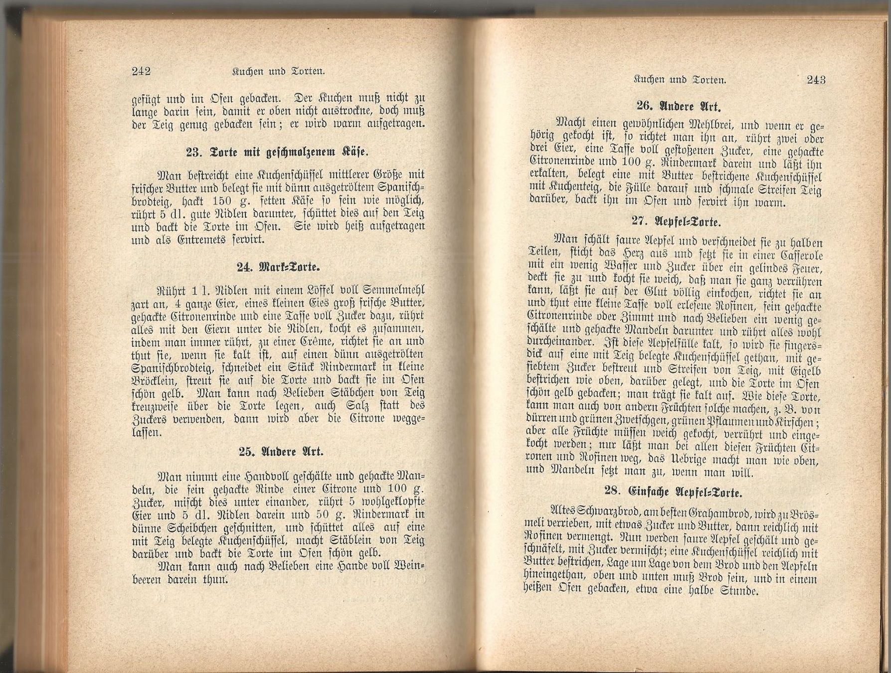 Bücher: Berner Kochbuch 1899 – Gebraucht aus Bern von Grindelwaldaus 3