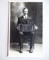 Foto AK Musiker  mit Akkordeon