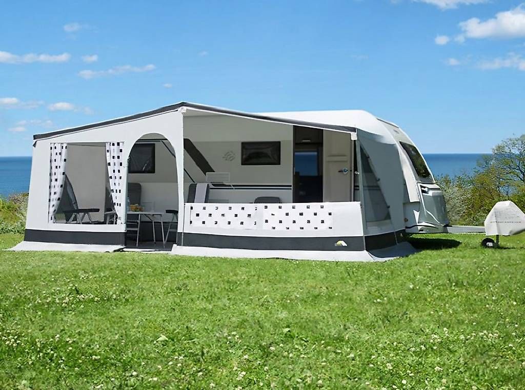 Verande & Tende da sole: Wohnwagen DWT Winner Vorzelt Grösse 16 – Usato da Bonstetten venduto da nic_kys5 4