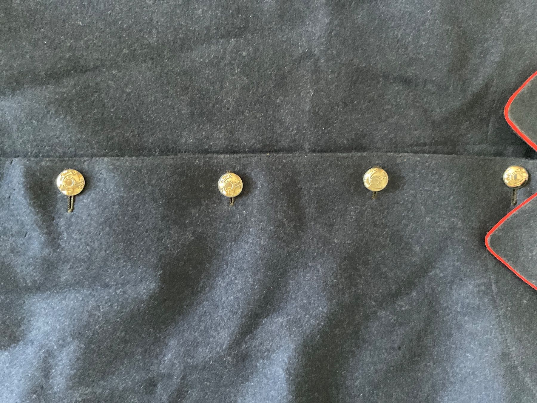 Taschen: Umhang blau, von Schweizer Armee oder Post?,  vintage – Gebraucht aus Uhwiesen von cinnaj 3