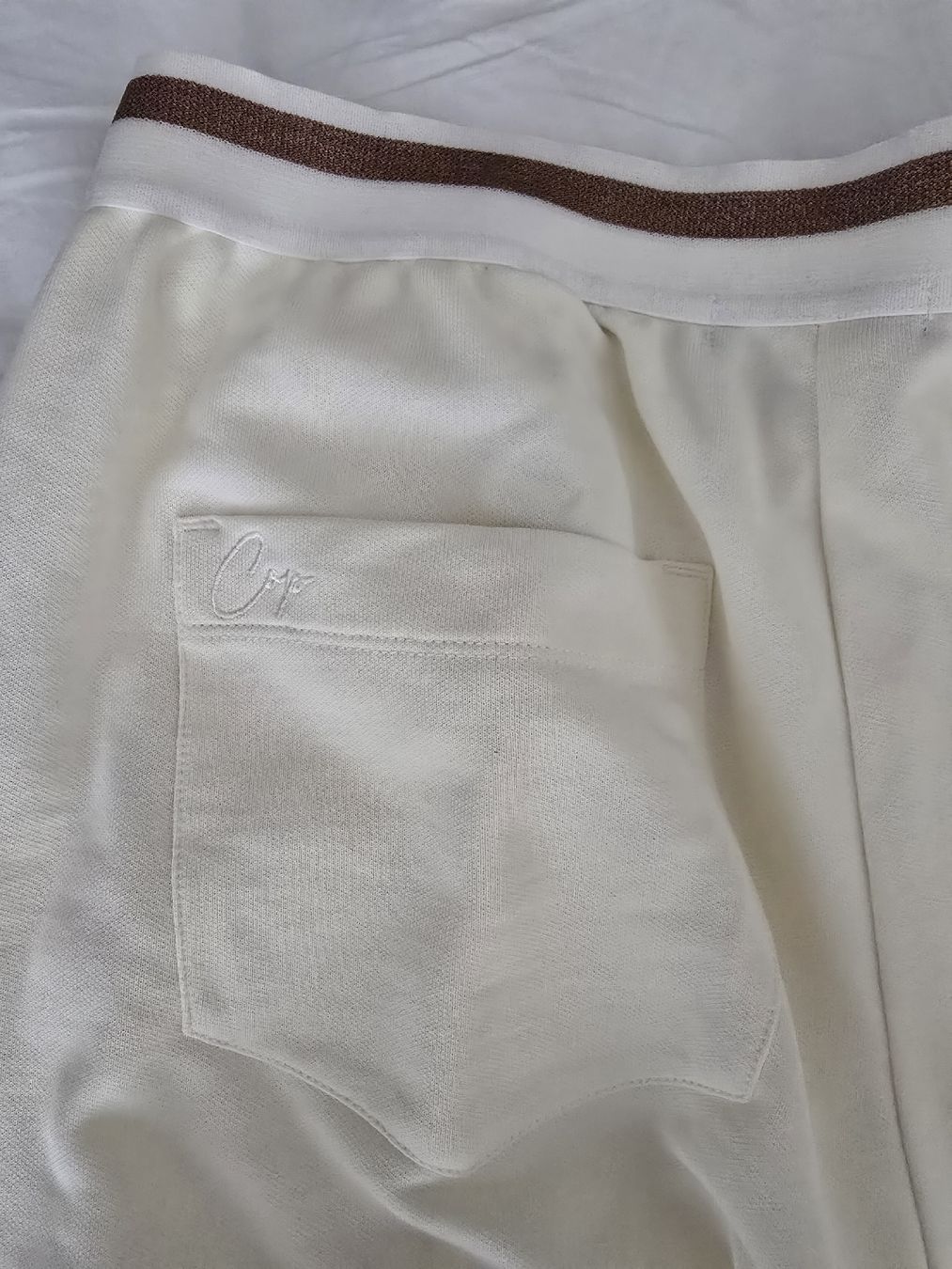 Pantaloni: Cop. Copine Cream Trousers  – Usato da bern venduto da gsh_2w9d 4