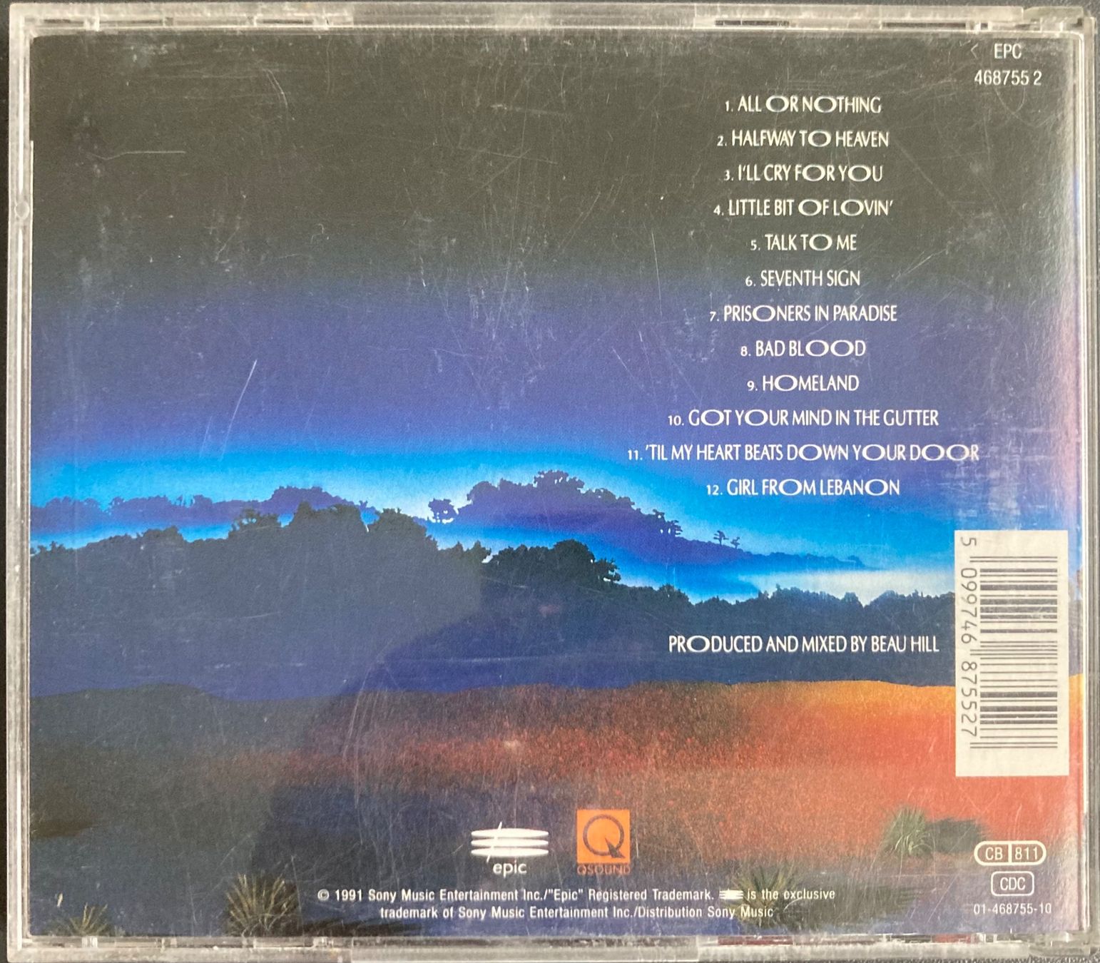 CD: EUROPE - PRISONERS IN PARADISE – Usato da Poliez-Pittet venduto da Newtown-Records 1