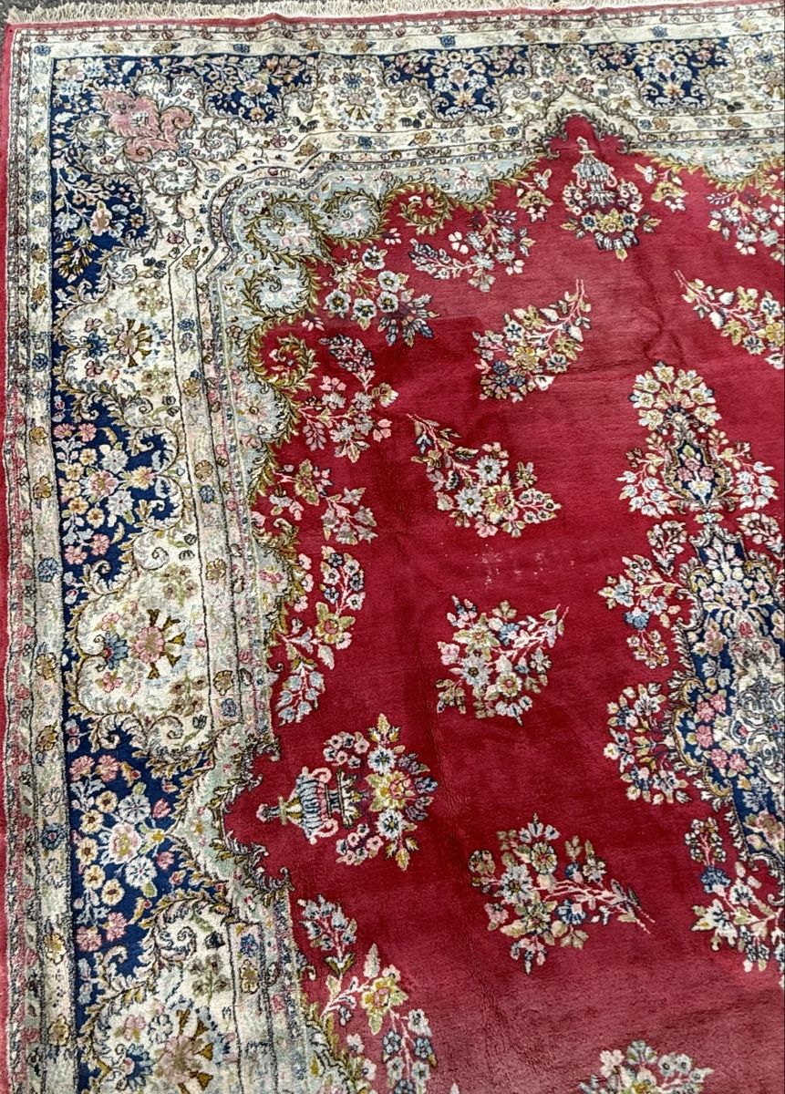 Teppiche:  Alter  Perserteppich  (Kerman)415x305 cm – Gebraucht aus Büron von Filadefia-888 3