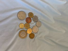 Münzsammlung diverse Länder gemischte Auswahl gebraucht