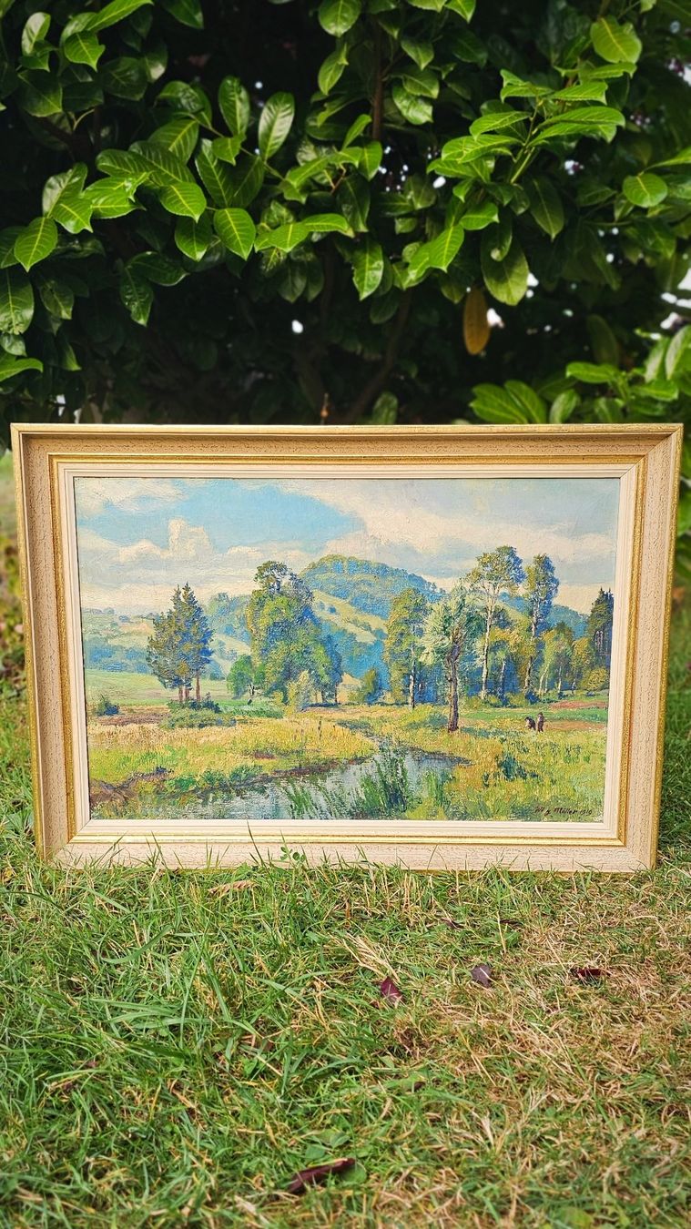 Gemälde: Original Ölgemälde auf Leinwand – Gebraucht aus auw von Kaktus2006