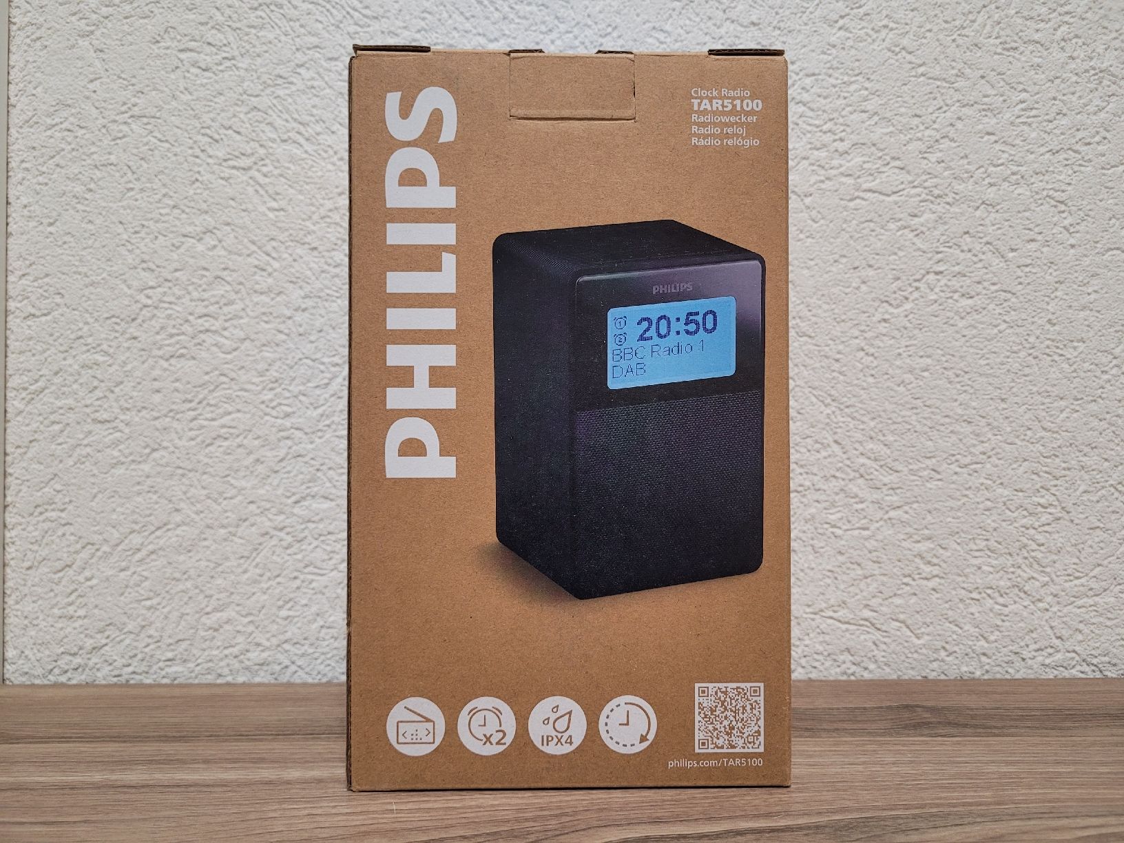Philips Sveglie: Radio réveil Philips TAR5100/10, DAB+, Bluetooth - Neuf! – Nuovo e nell'imballaggio originale da Yverdon-les-Bains venduto da lalolo64 2