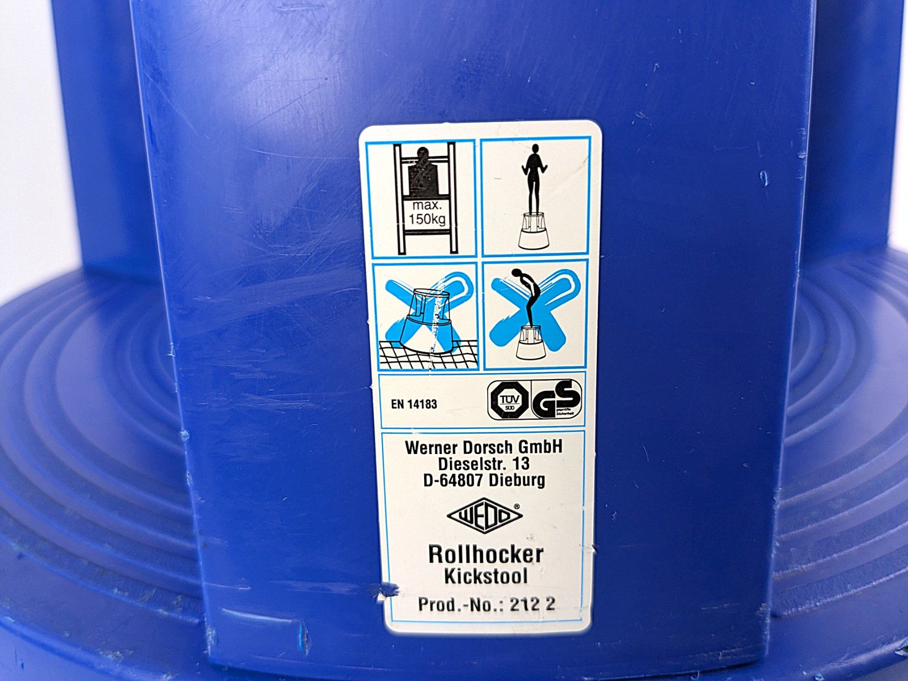 Hocker: WEDO Rollhocker – Gebraucht aus Dintikon von Restwert_Dintikon 2