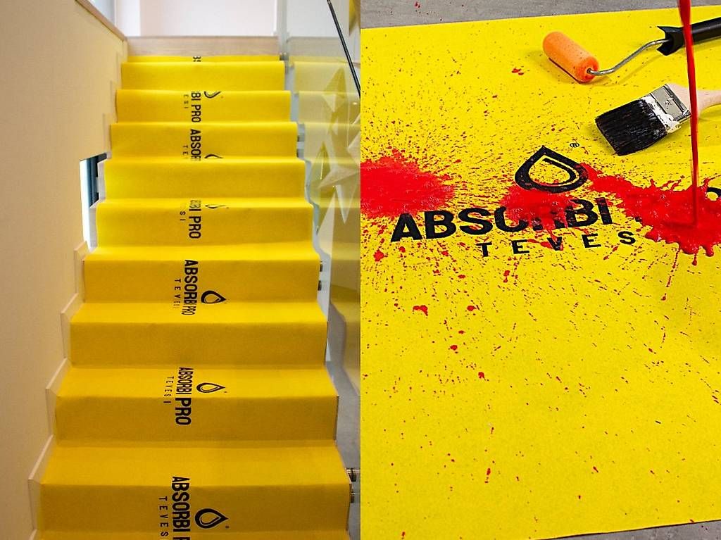 Fogli trasparenti: Abdeckvlies 10x1m 150g/m2 Profi extra saugend – Nuovo e nell'imballaggio originale da Necker venduto da liq24 1