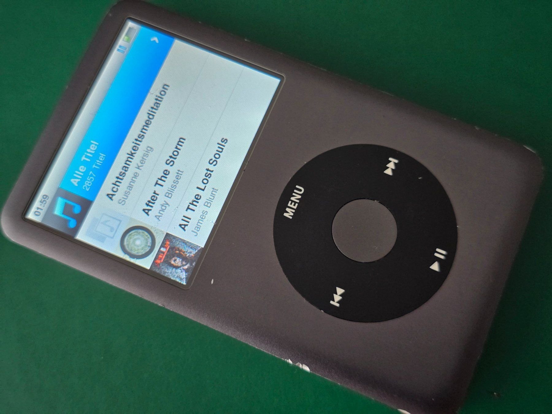 Apple iPod Classic 6. Generation A1238, 120GB (Gebraucht) in Basel