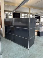 USM Highboard Graphit Schwarz 