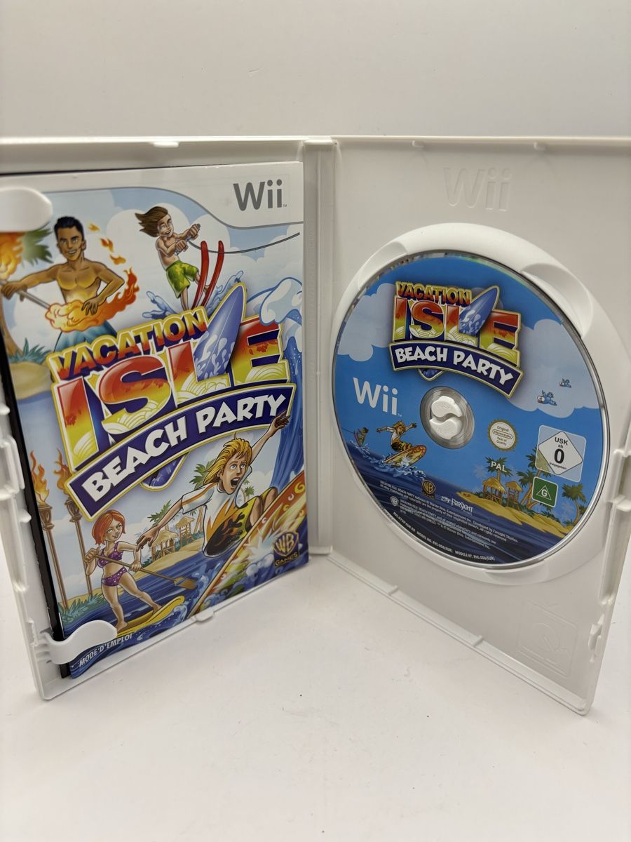 Giochi: Vacation Isle Beach Party Nintendo Wii – Usato da Genève venduto da sho_67qj 2