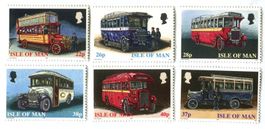 Briefmarken "Autobus". Isle of Man