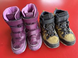 2 Paar Kinderschuhe, Gr. 34-35