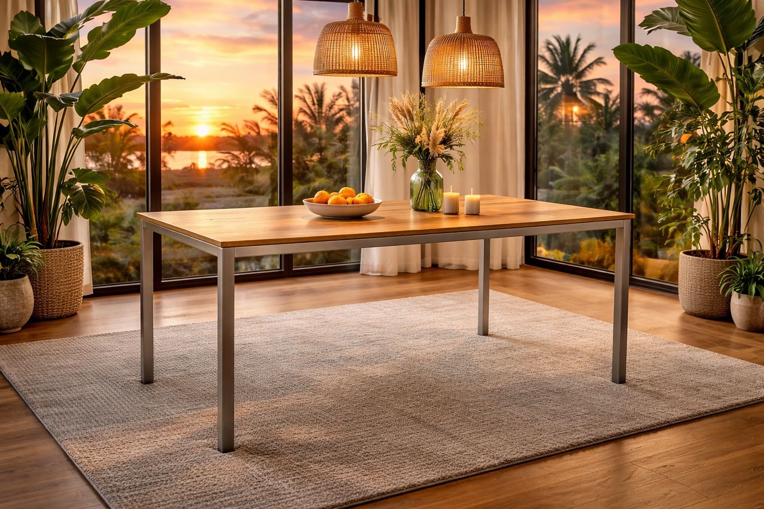 Tavoli: Esstisch Eiche 165x95cm # 662 D – Nuovo (secondo la descrizione) da Willisau venduto da Arredodesign