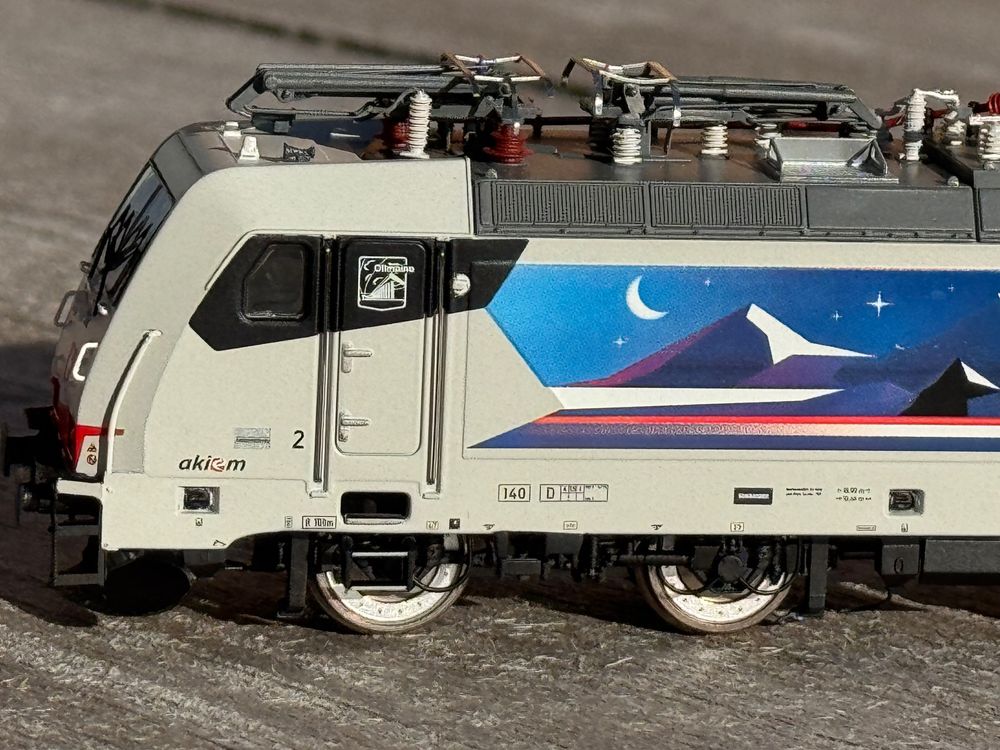 ACME Modelleisenbahnen: ACME SBB RALPIN BR 186 909-6 Monte Olimpino SOUND  neu – Neu (gemäss Beschreibung) aus Goldau von Bergsturz1806 6