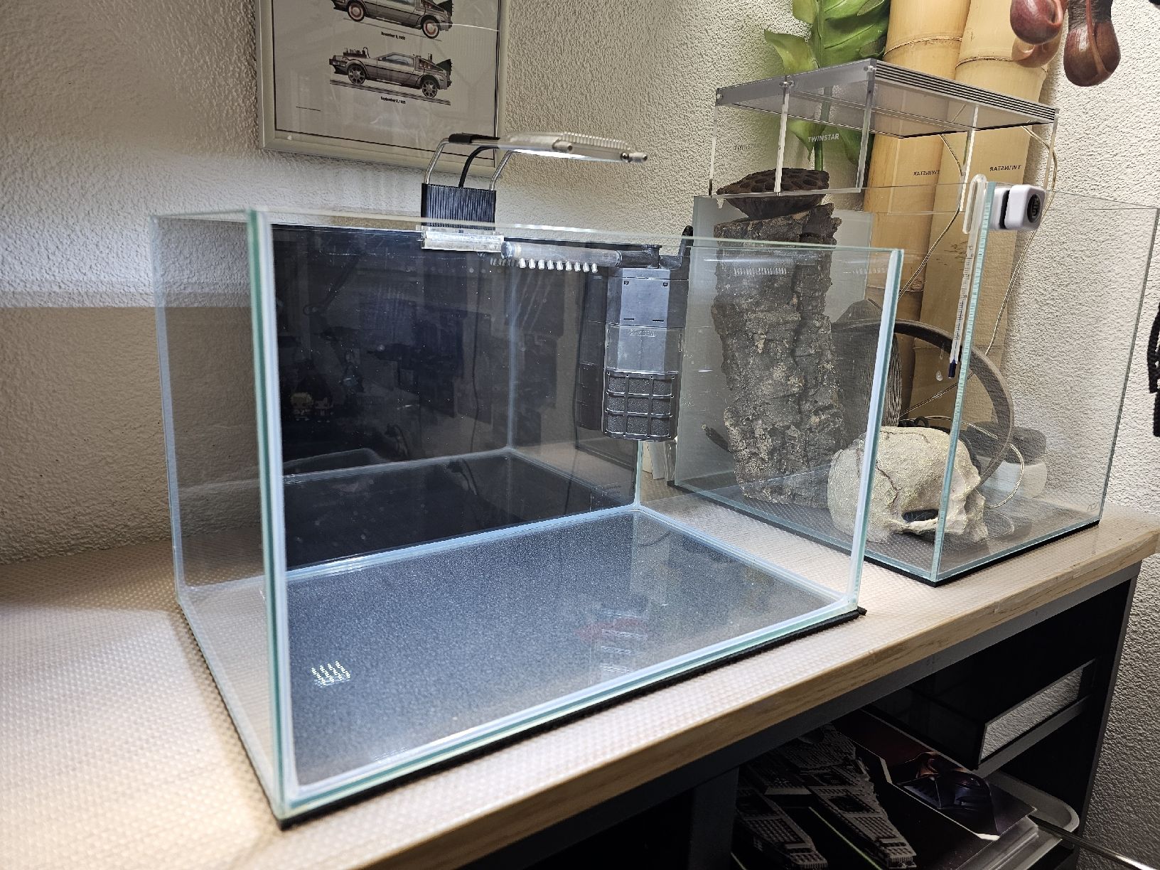 Acquari: Nano Aquarium inkl. LED Lampe und Filter – Usato da Obergerlafingen venduto da Deluxepoint 1
