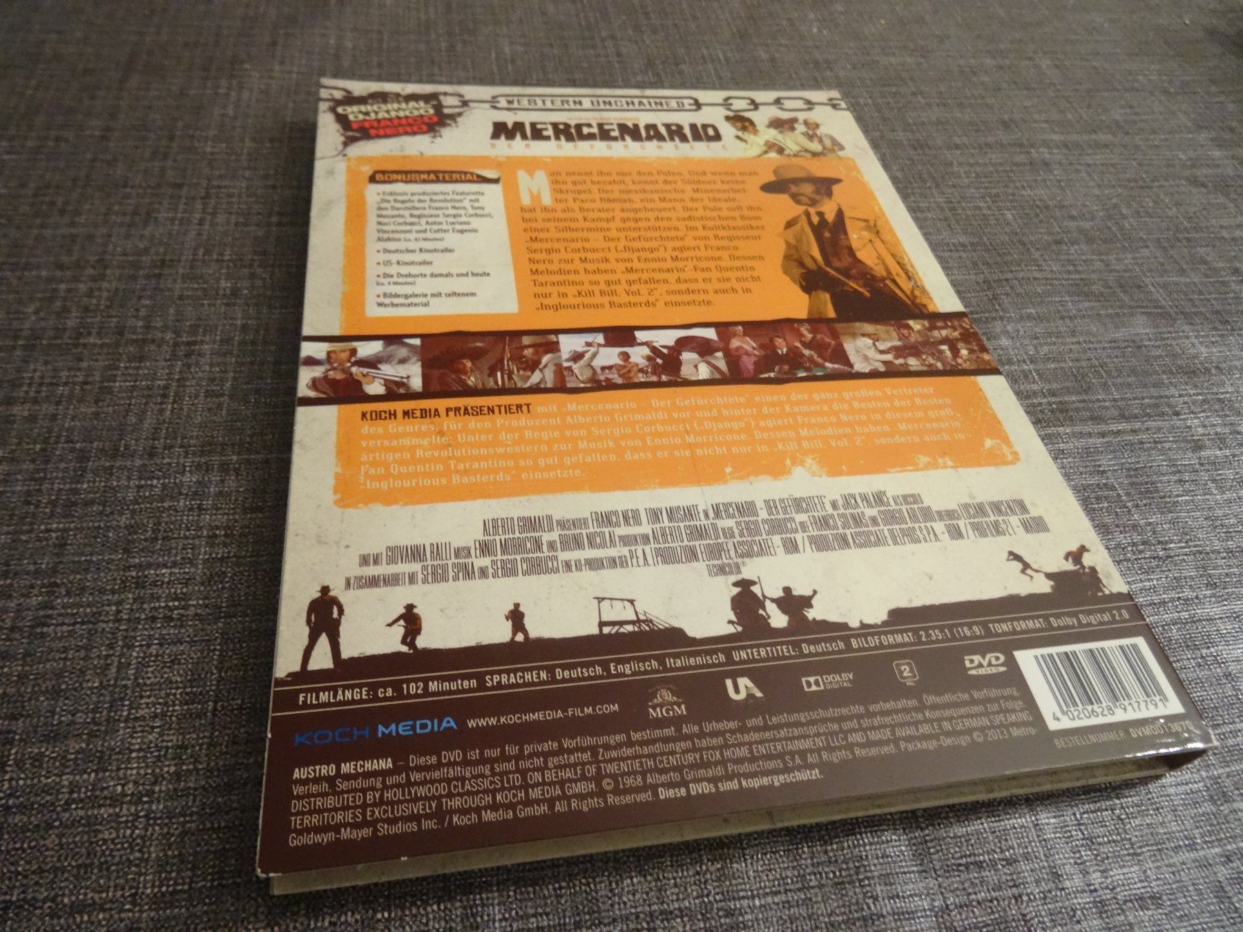 Alle DVDs: Mercenario DVD – Gebraucht aus Olten von Disc-Verkauf 2