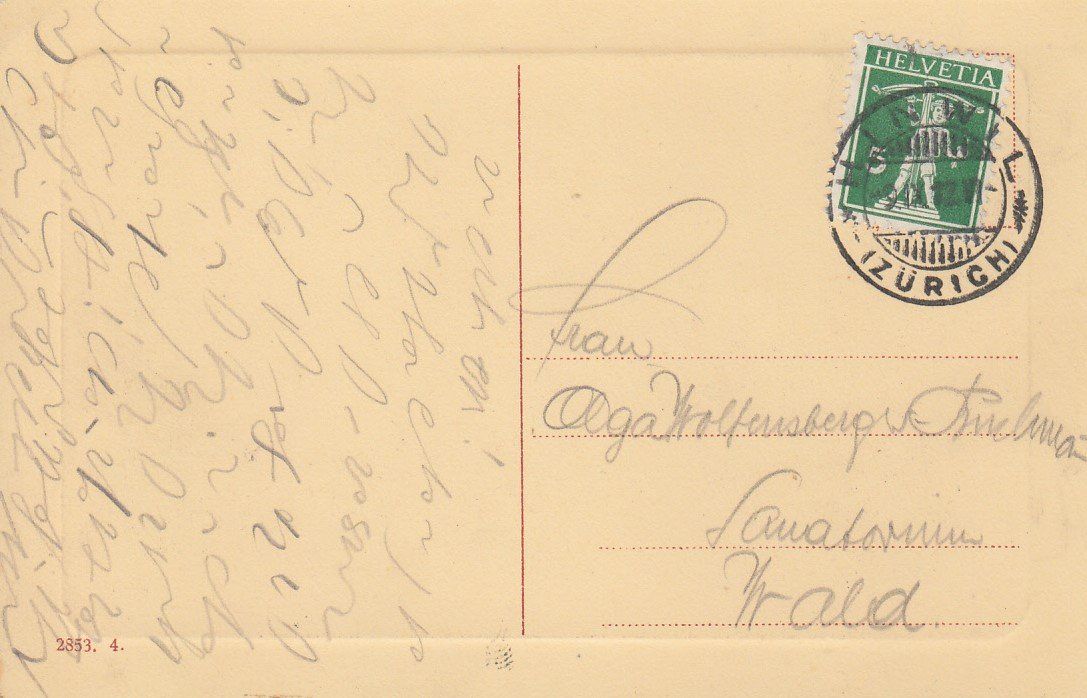 Cartoline postali: Hinwil  ZH       um 1912 – Usato da Brig venduto da Valcards54 1