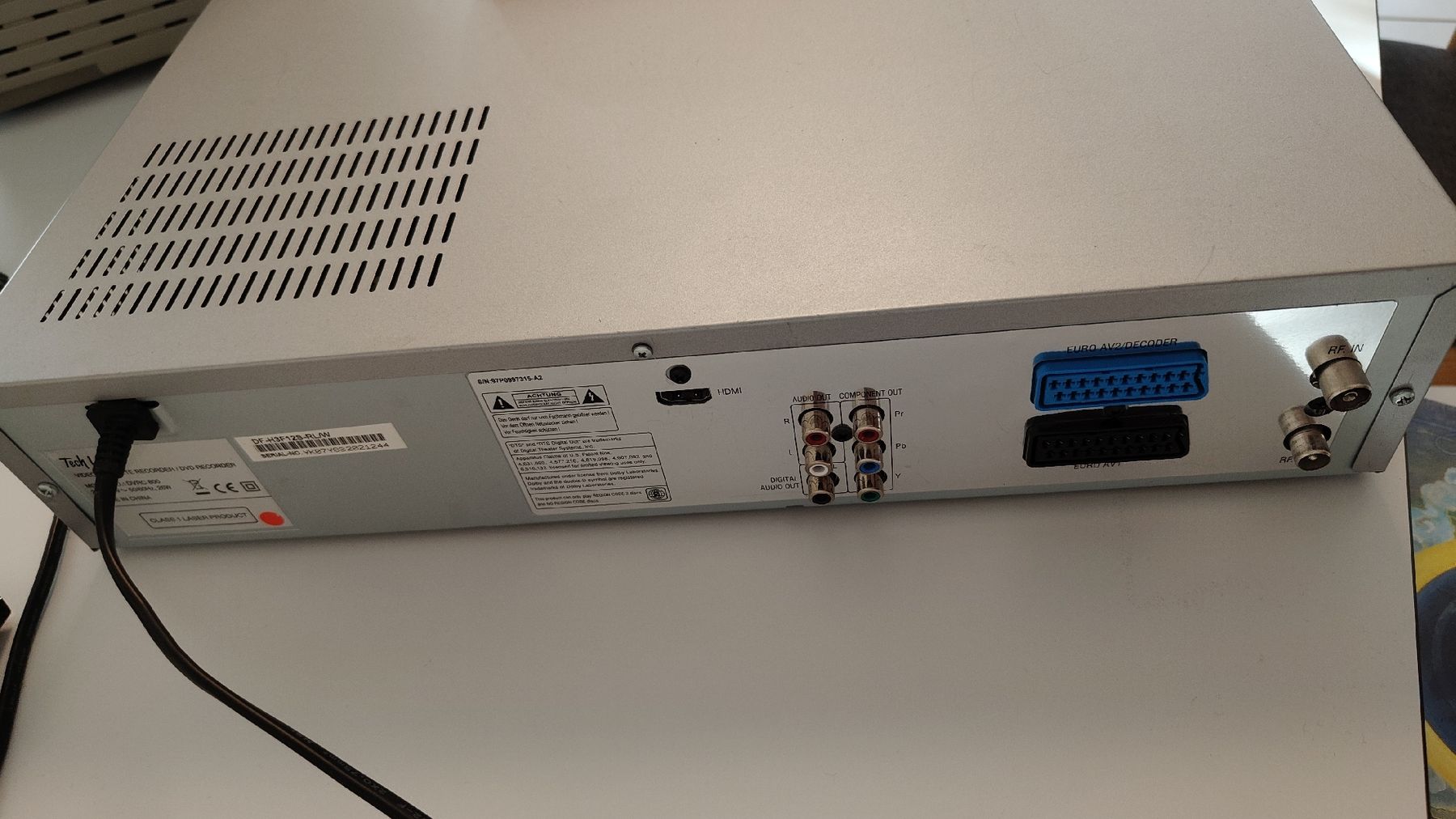 Registratori: Tech Line DVRC 800 mit Fernbedienung – Usato da Gasel venduto da Realrumblejack 2