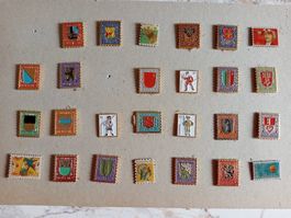 Schweizerische Pro-Juventute Anstecker Pin Sammlung 26 Stück