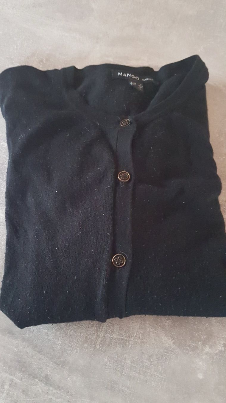 Mango Jacken: Cardigan - jaquette noire taille S marque Mango – Gebraucht aus Villiers von san_jn5w 3
