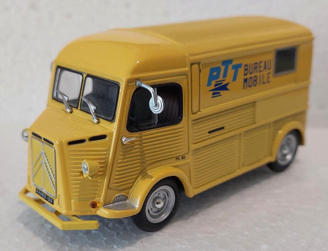 Modellini d'auto: Citroën TYPE H  1964 - PTT Bureau Mobile - Universal Hobbies – Usato da Delémont venduto da Domdom1 1