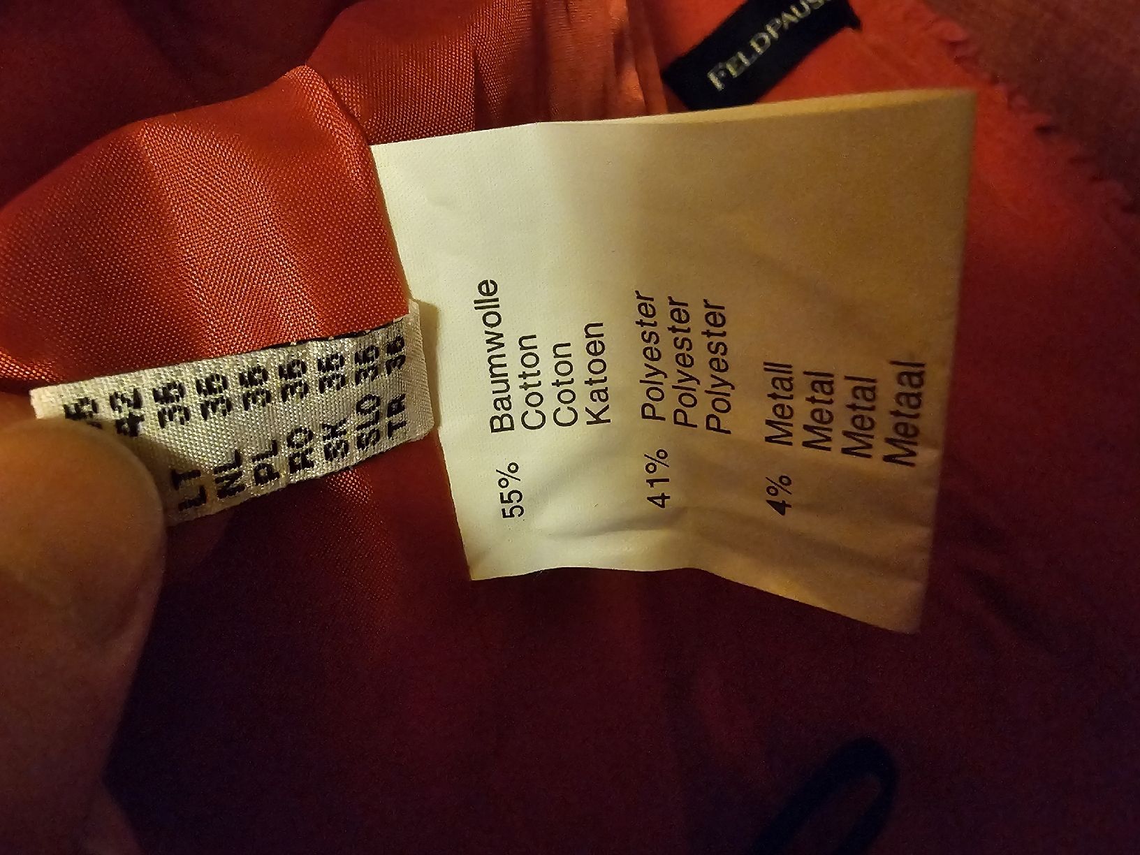 Giacche: Feldpausch Blazer, Gr. 36, - Top Zustand! – Usato da Gutenswil venduto da Pollypeachum 2
