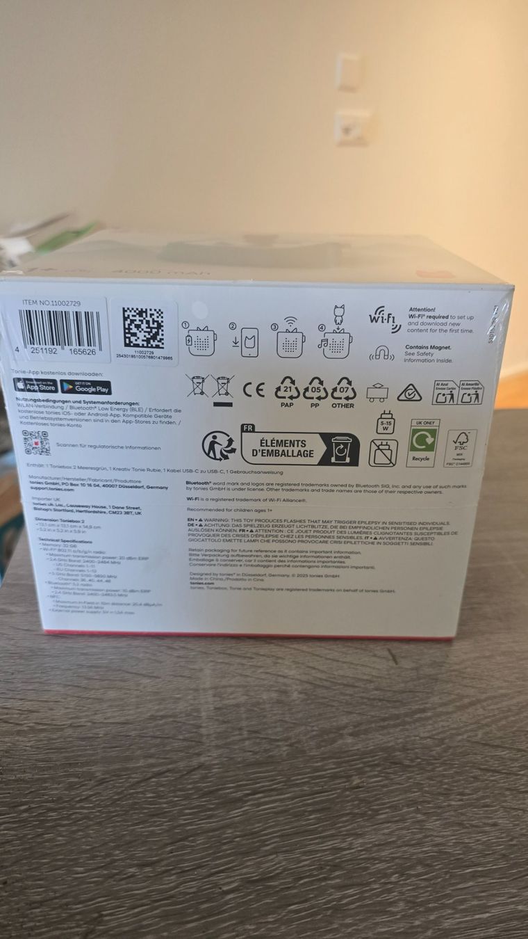 Tonies Giocattoli: Toniebox mit Figur guter Zustand – Usato da Ostermundigen venduto da Simoneschler 2