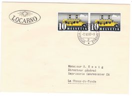 Lettre de Locarno BPA A413 pour La Chaux-de-Fonds le 7.VI.47