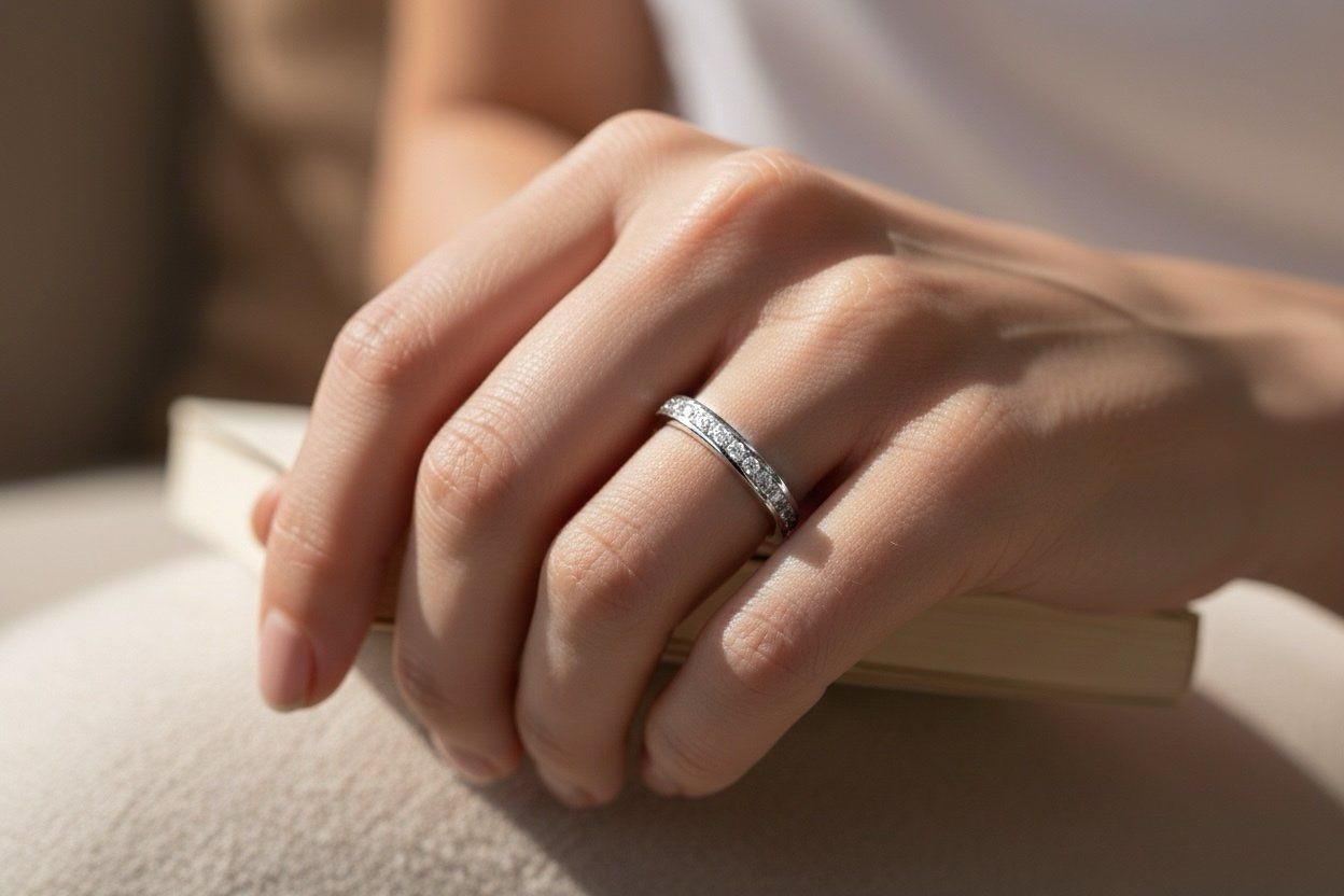 Ringe: Diamant-Alliance - Ring, 0.64 ct H/VS – Gebraucht aus Zuzwil SG von artimmo 1