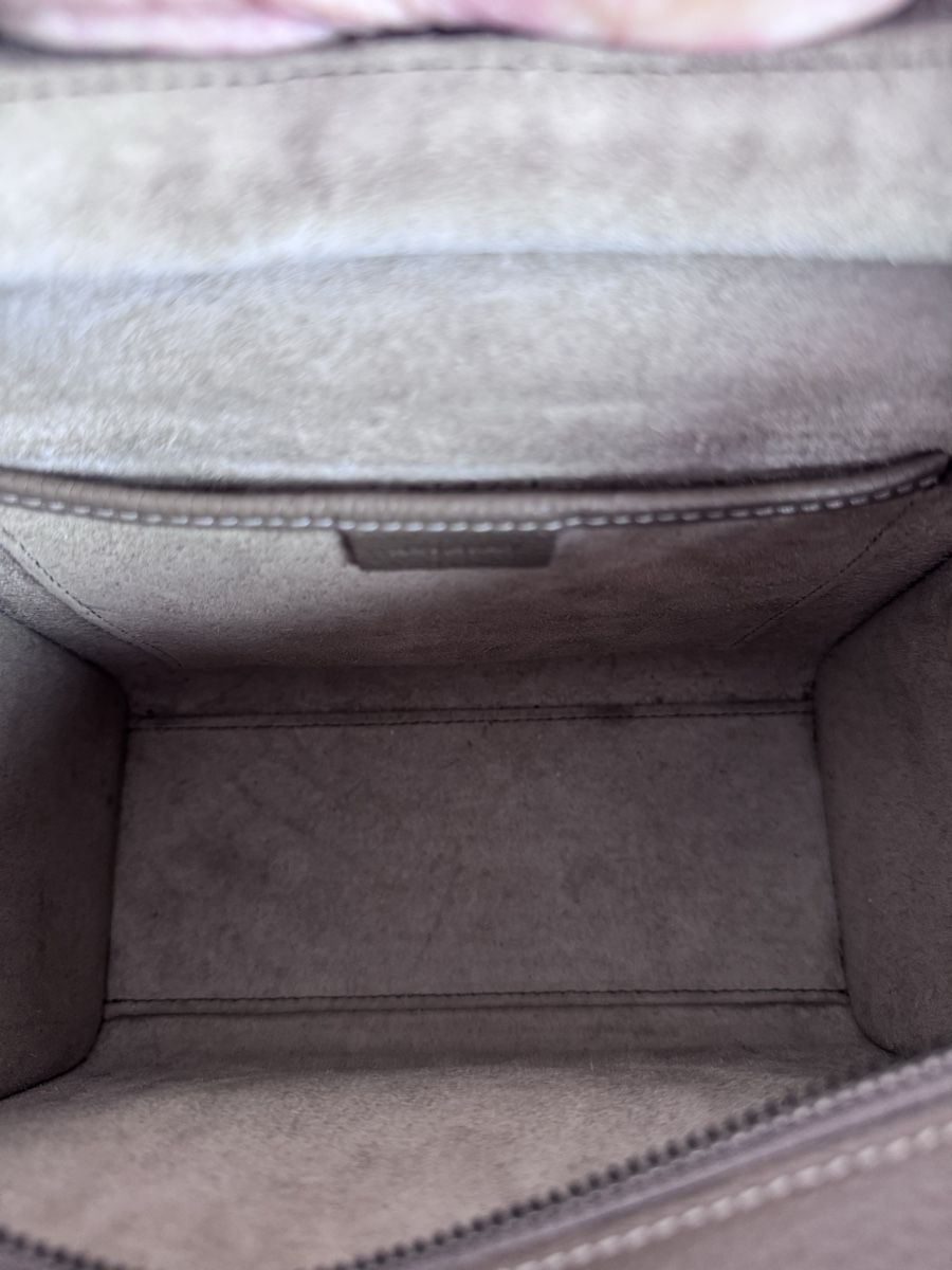 Celine Borse: Celine nano luggage bag – Usato da Basel venduto da ori_w7wq 7