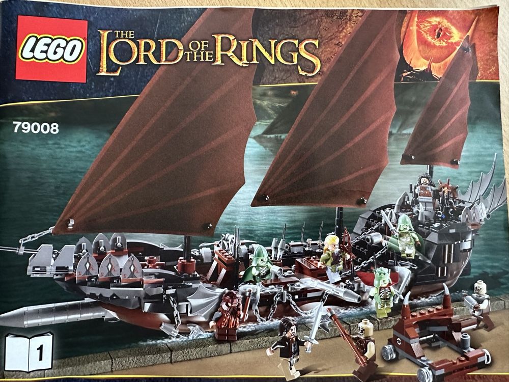 Lego 79008 Herr der Ringe Piratenschiff (Usato) a Nidfurn per CHF