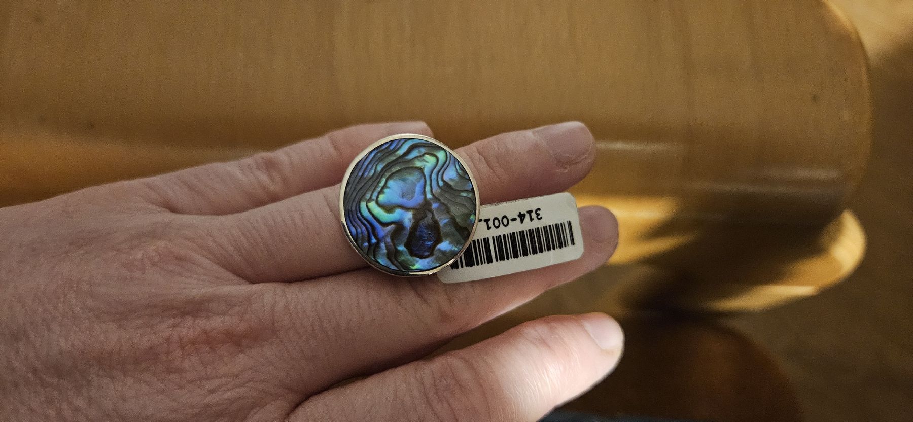 Anelli: Silberring vintage abalone 925 – Nuovo (secondo la descrizione) da Sargans venduto da Chicco051