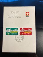 Schweiz 1958 Bögli Automobilpost Mustermesse Basel Postauto