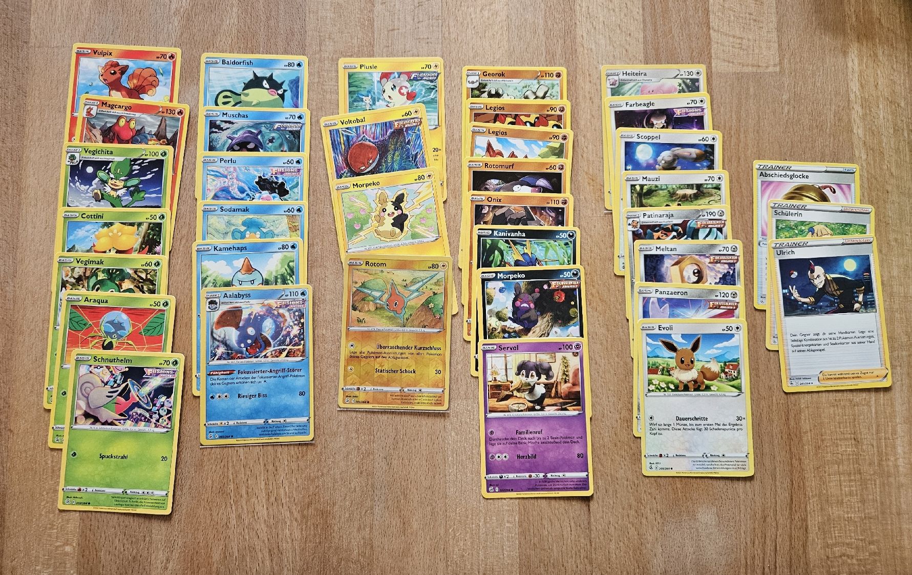 Pokémon Carte collezionabili: Pokemon Fusion Strike div.Karten Deutsch – Usato da Sissach venduto da Nolle7