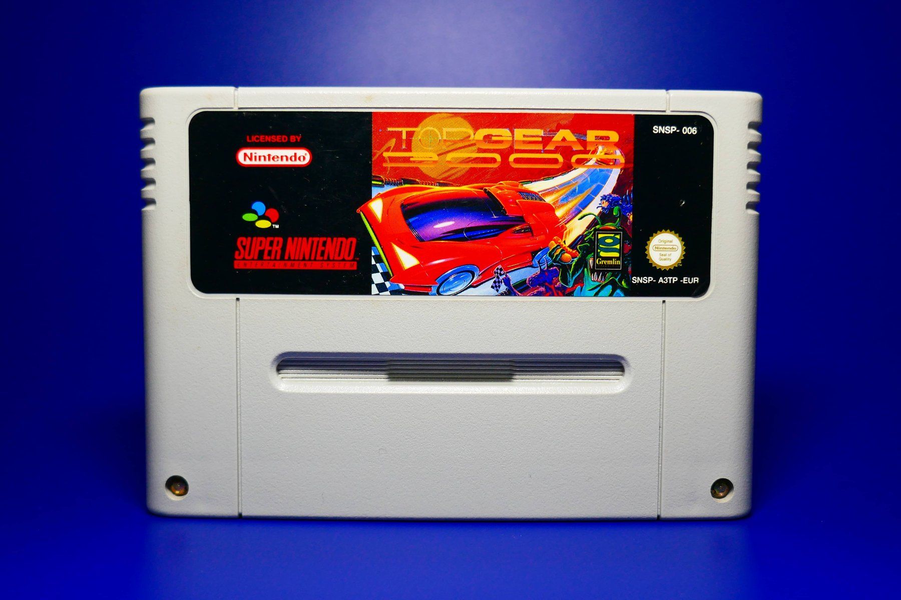 Nintendo Giochi: Top Gear 3000 - Super Nintendo – Usato da Vuarrens venduto da Espace-Retro