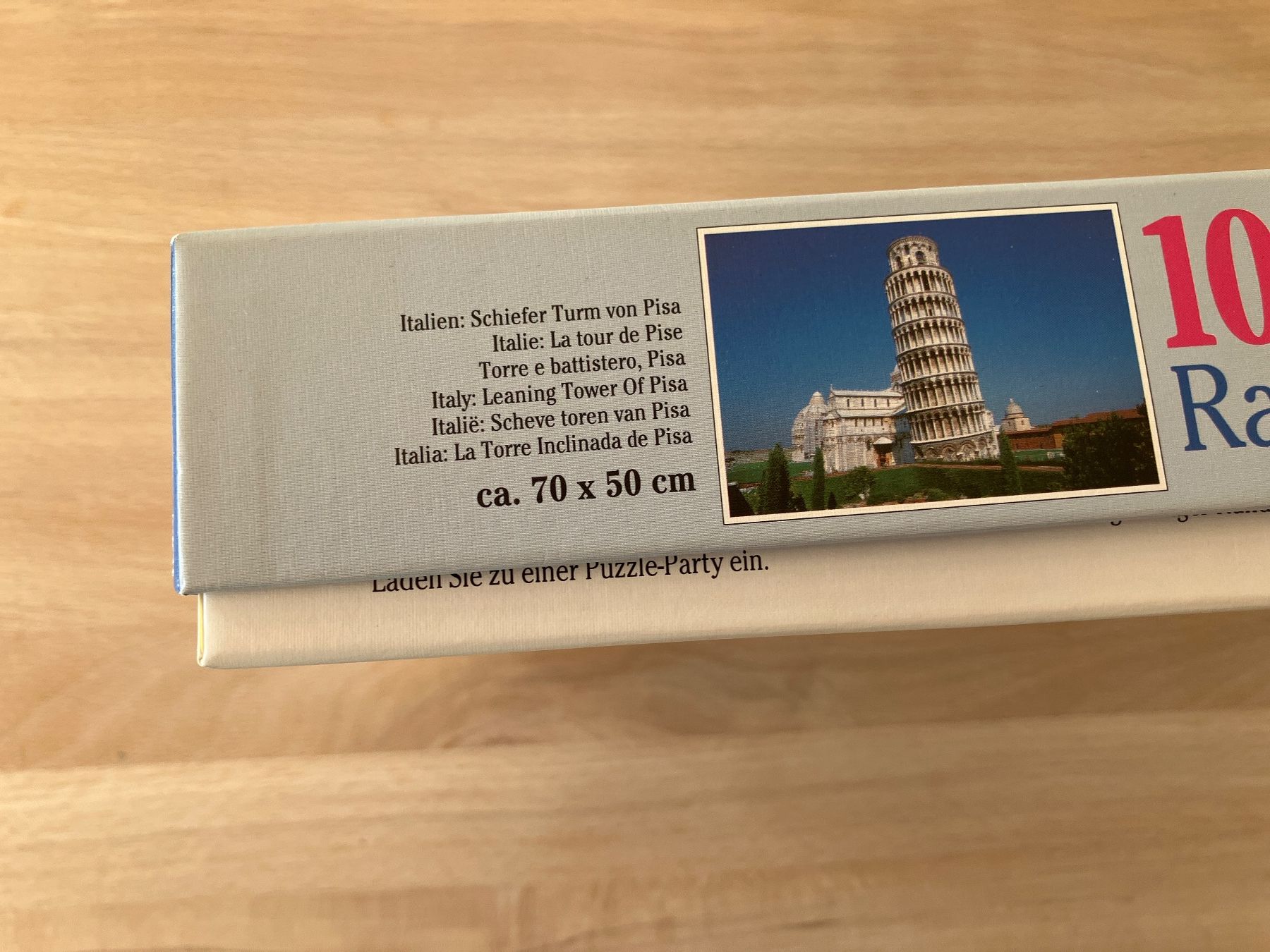Ravensburger Puzzle: Ravensburger Puzzle 1000 Teile – Usato da valbella venduto da Rinchen64 1