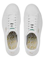 PUMA COURT STAR SL SNEAKERS - WEISS/GOLD - GR 41 - NEU (AN)