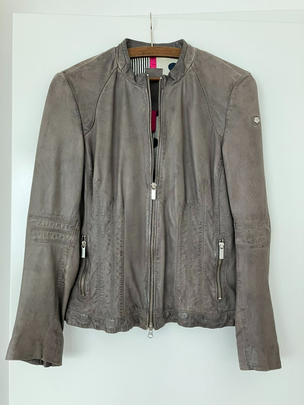 Jacken: trendige Lederjacke - Millestone – Gebraucht aus Weinfelden von Esche1